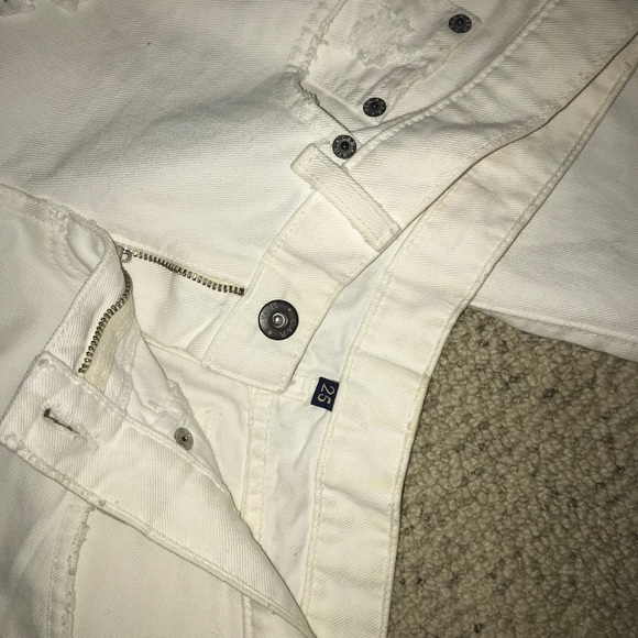 White LF Ripped Jeans - Picture 3 of 3